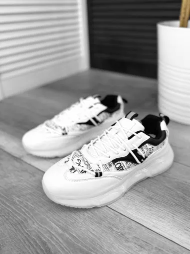 Adidasi barbati albi 265 T3-1